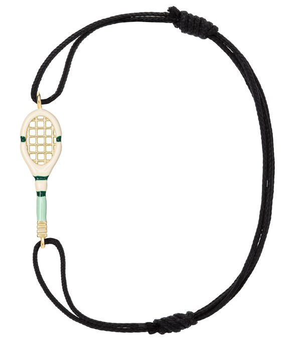 tennis menta bracciale corda