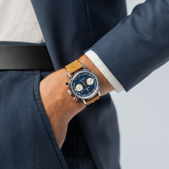 american classic intra-matic chronograph h